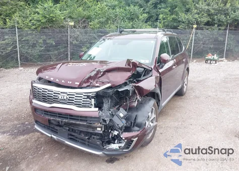 2020 Kia Telluride Ex z USA, uszkodzony, nr VIN 5XYP3DHC9LG043407